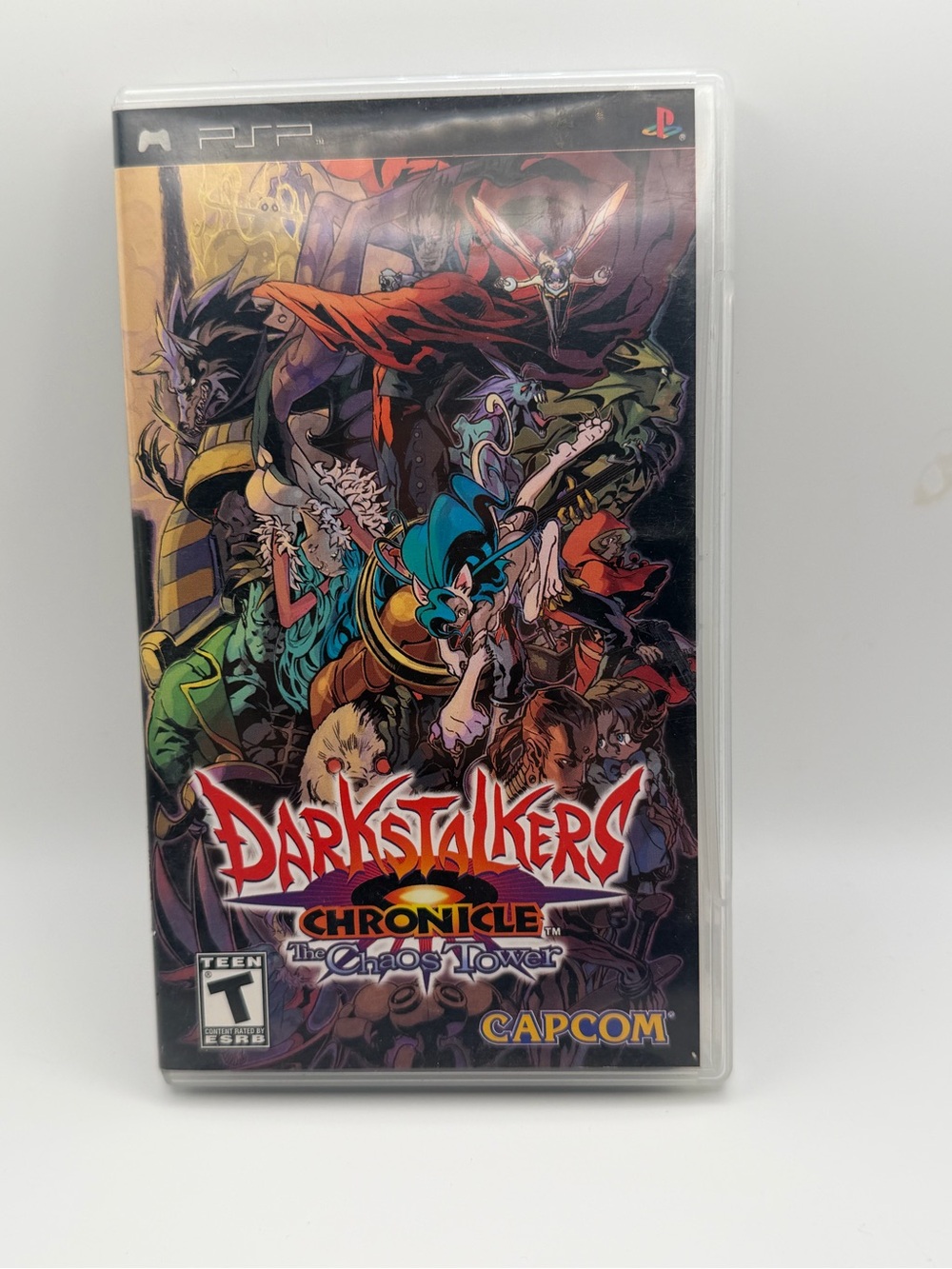 Darkstalkers Chronicle The Chaos Tower PSP Tested & Working CIB